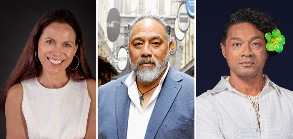 Deborah Wai Kapohe, Eddie Muliaumaseali’i, and Siliga Sani Muliaumaseali’i headshots